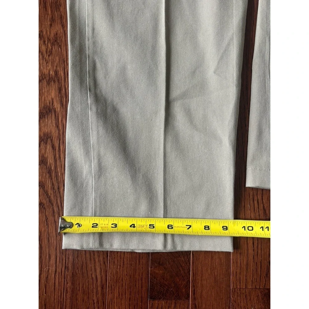 NWT Ben Silver Brooklyn Britches Hertling Chinos Made in USA Pleated 37x29